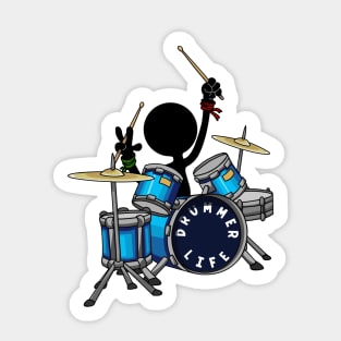 Drummer Life Sticker